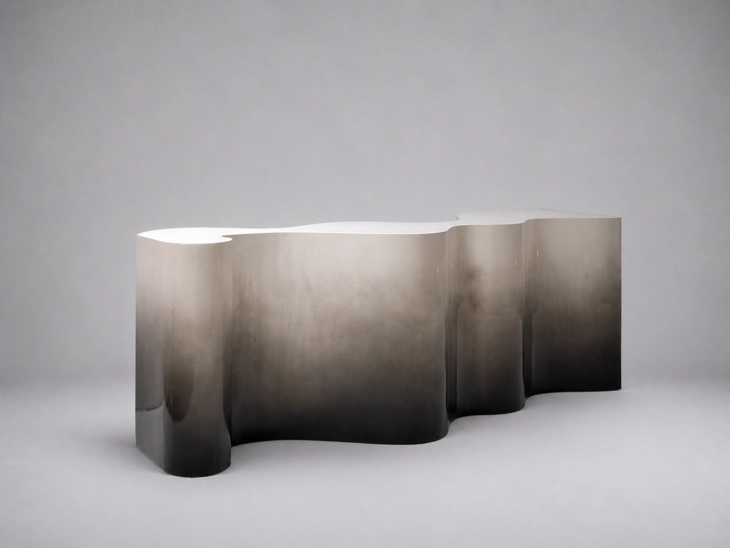 Undulated Console Table